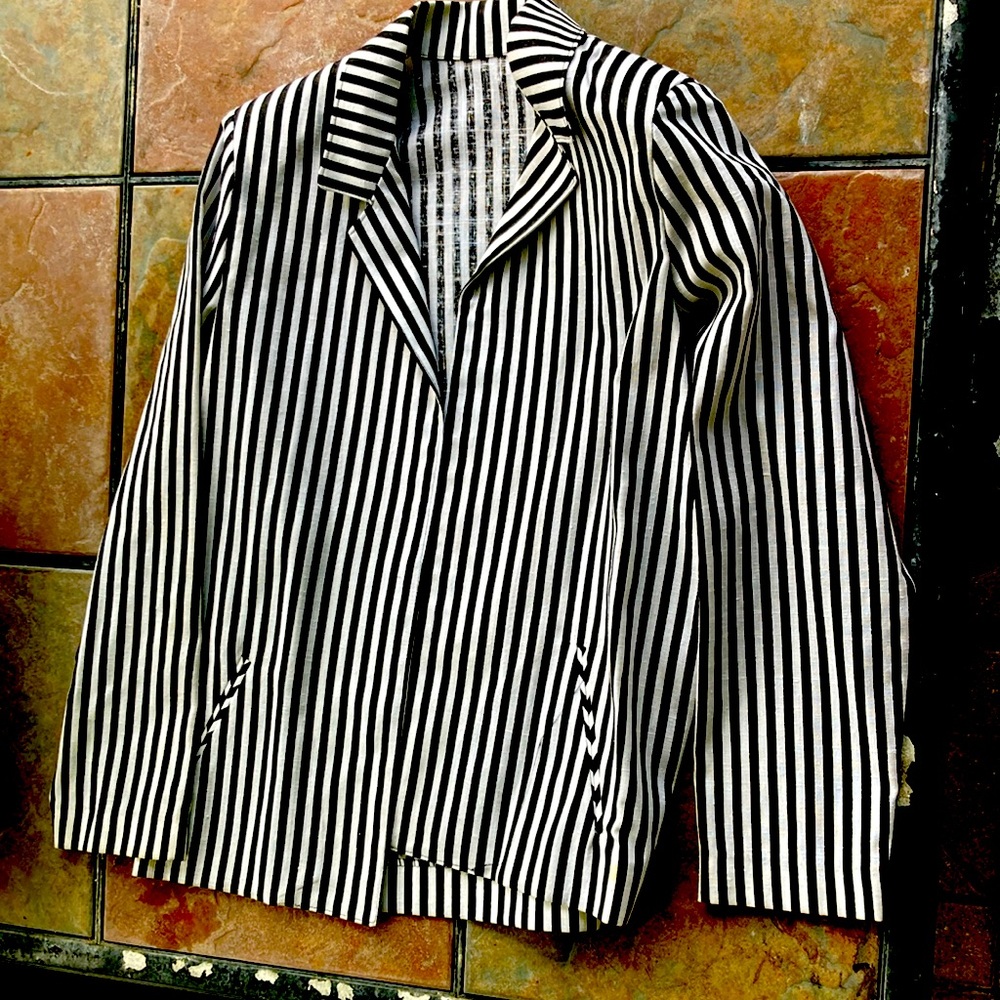 Dead stock? 80s Black White Jacket
